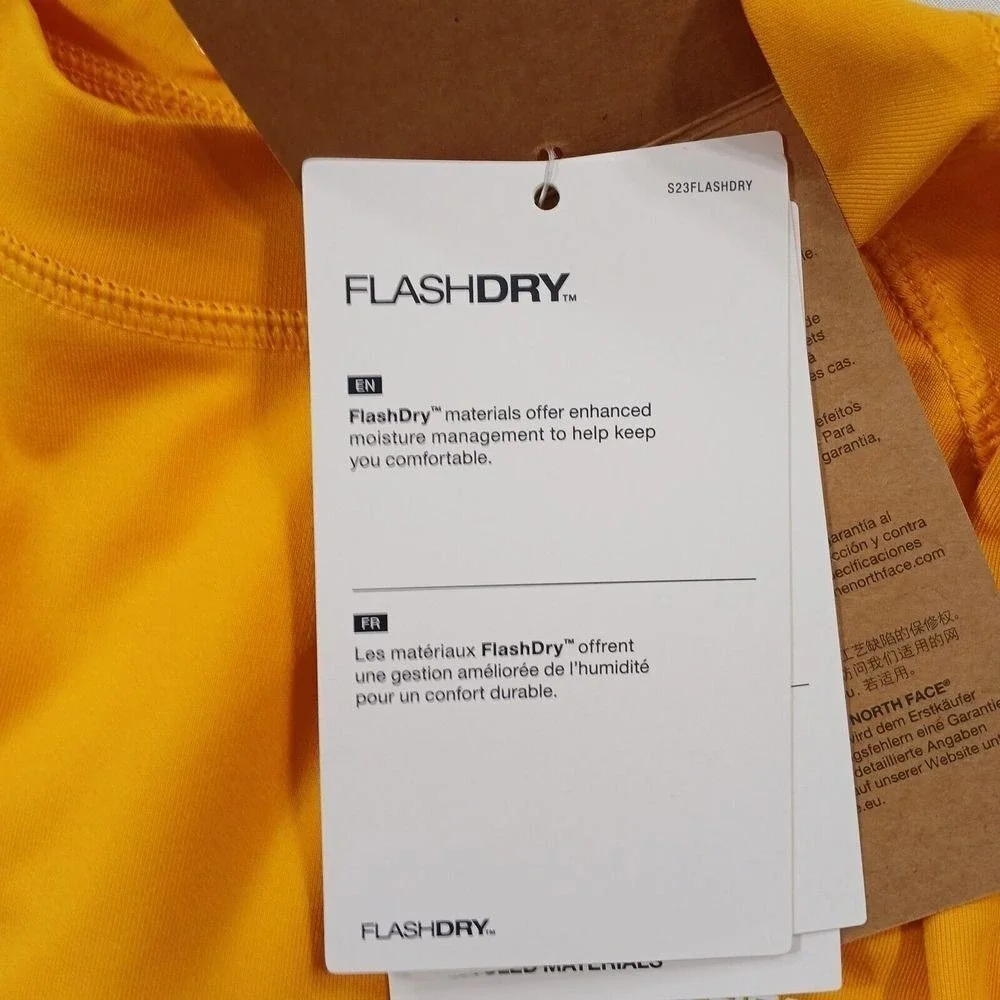 The North Face Class V Water Rashguard Womens XS‎ Summit Gold Long Sleeve $60